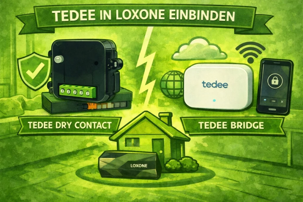 Tedee in Loxone einbinden